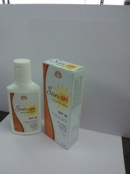 Manufacturers Exporters and Wholesale Suppliers of Sunscreen Lotion Ahmedabad Gujarat